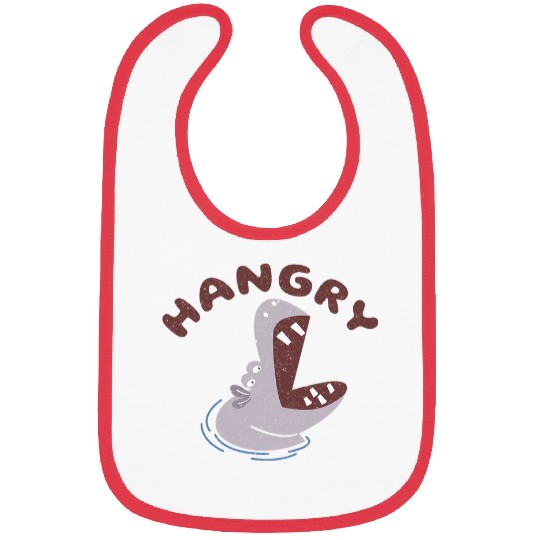 Hippo Pet Hangry Cute Hippo22 Bibs