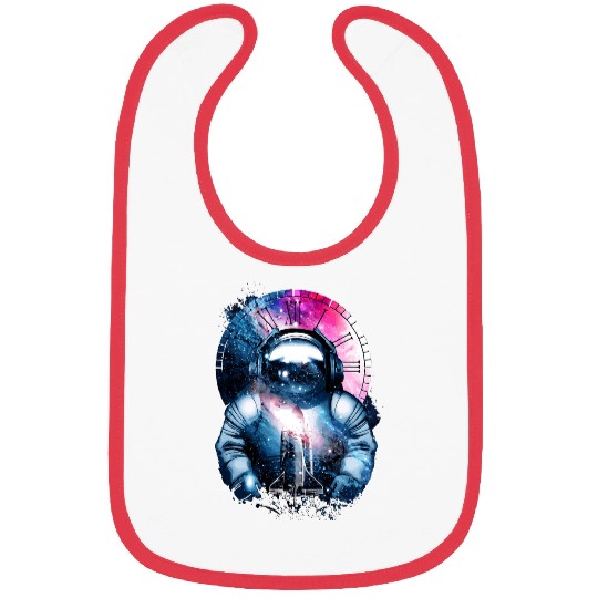 Astronaut Job Space Man Astronauts Science Cosmos galaxy surreal art Bibs
