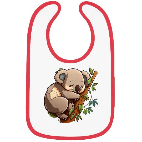 Koala Pet Sleeping Koala Bear 9 Bibs