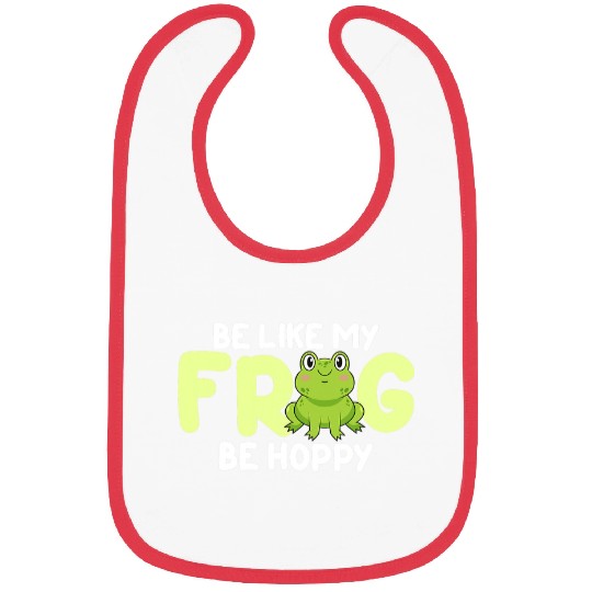 Frog Pet Funny Be Like My Frog Be Hoppy Toad Catching 6 Bibs
