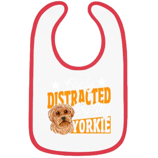 Yorkshire Pet Easily Distracted By My Yorkie Yorkshire Terrier Bibs
