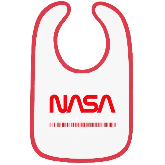 Astronaut Job NASA Worm Astronaut Candidate Bibs