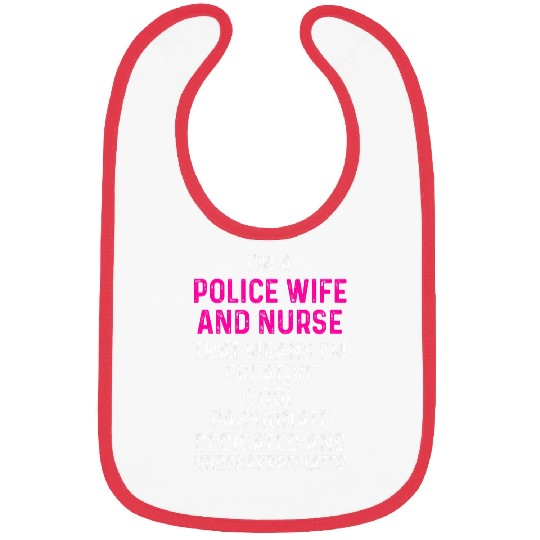 nurses Job Police Wife nurses Life RN Mom 13 Bibs