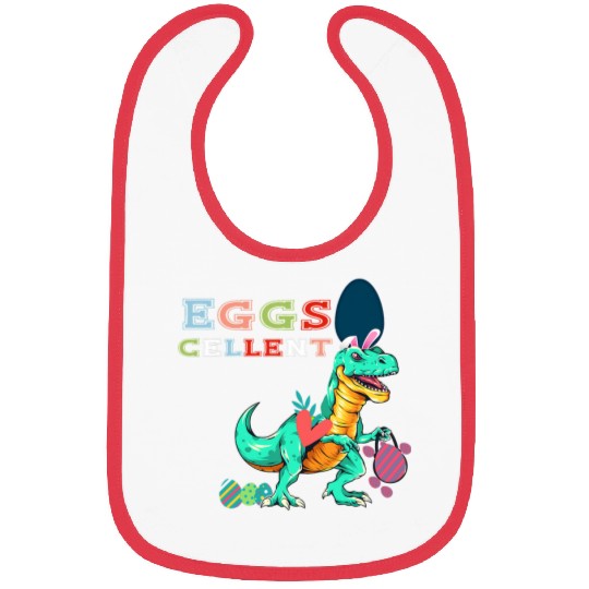 Dinosaur Pet easter egg hunt bunny dinosaur t rexs boys girls eggs cellent Bibs