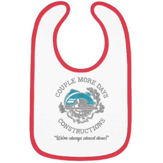 Woodworker Job Couple More Days Construction Funny Carpenter Woodworker Men Bibs