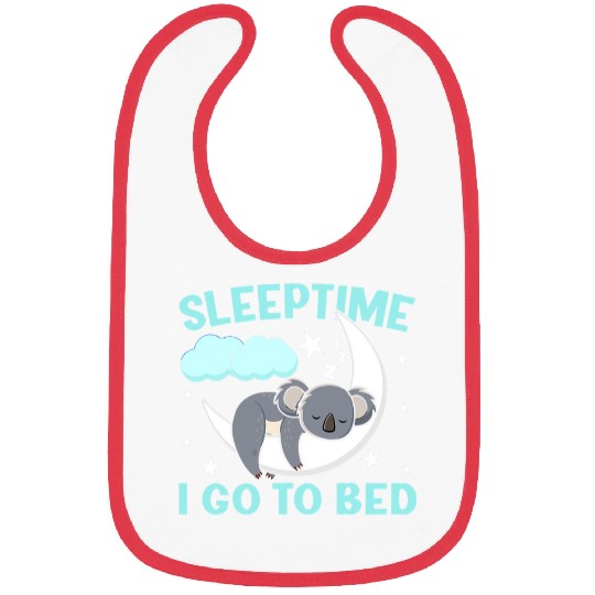 Koala Pet Sleeptime I Go To Bed Koala Bibs