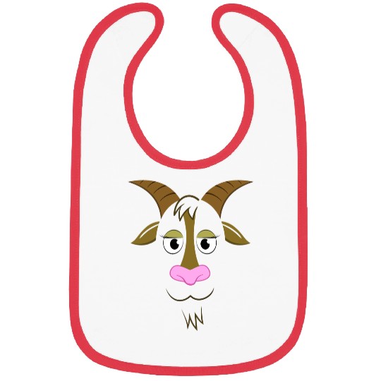 Goats Pet Face Halloween Face Costume Bibs