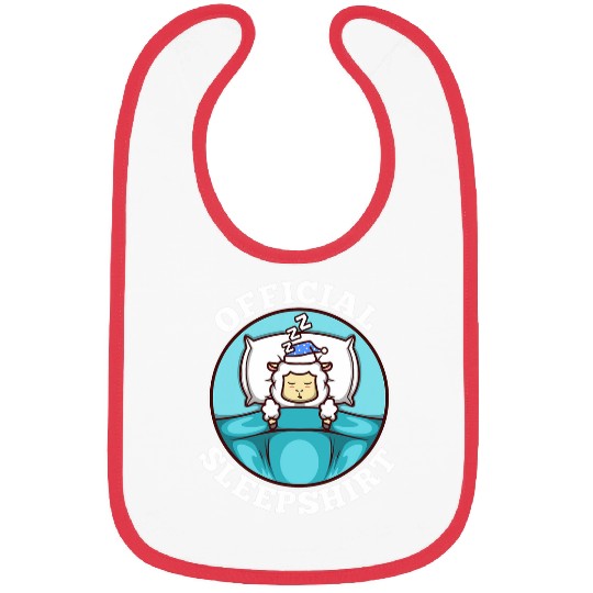 Sheep Pet Official sleep Sheep 01 Bibs