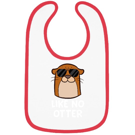 Otter Pet Like No Otter Funny Sea Otter 7 Bibs