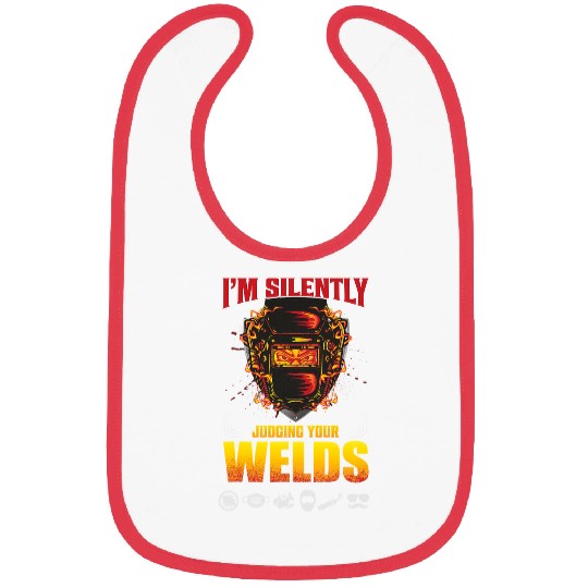 Welder Job for Men Dad Plus Size Fathers Day Funny Bibs