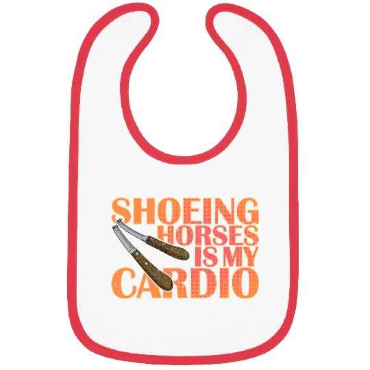 Horse Pet Farrier blacksmithing nipper horseshoe veterinarian Bibs