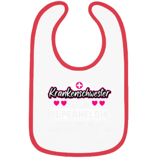 nurses Job because superhero Bibs