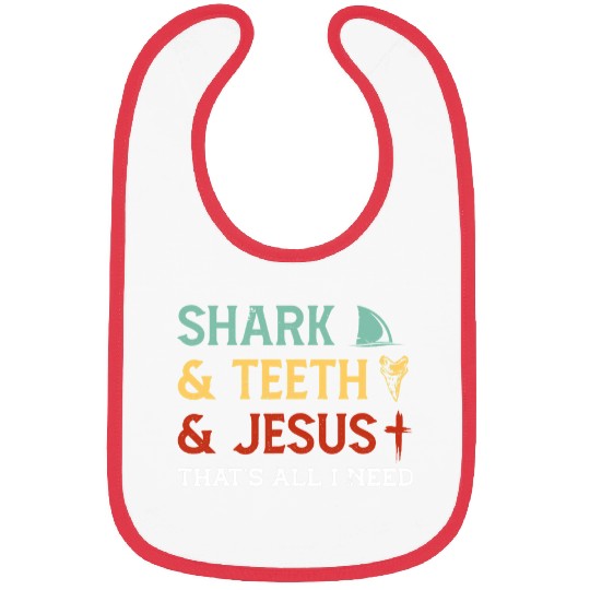 Shark Pet Fossil Collecting Shark Teeth Fossil Hunter Bibs