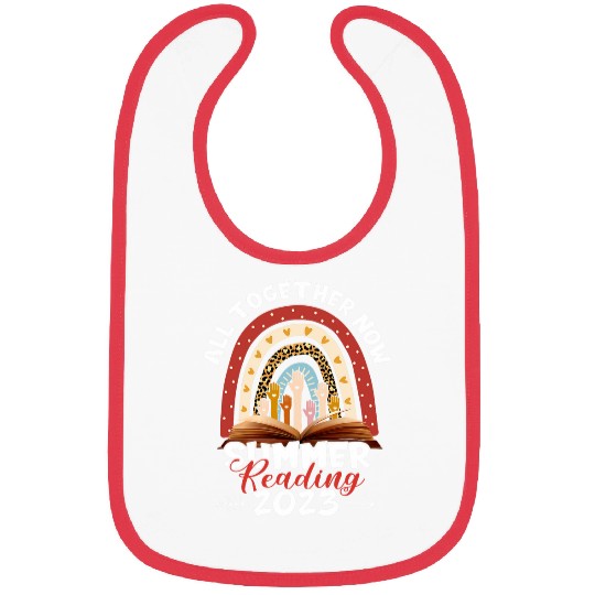 Book Fun All Together Summer Reading Rainbow Hand Bibs