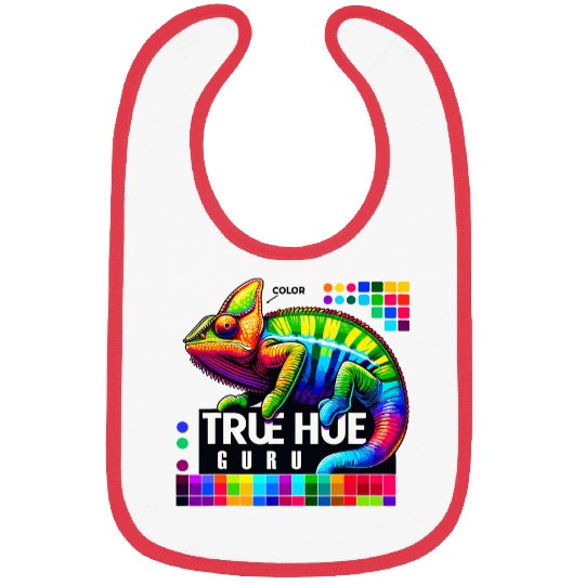 Chameleon True Hue Guru Exotic Reptile Lover 21 Bibs