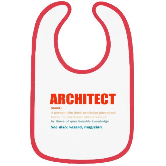 Architect Job vintages Definition Wizard Magician Bibs