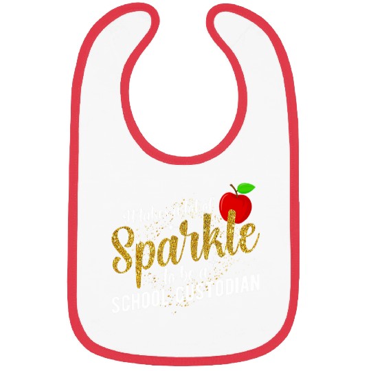 To Be A School Custodian School Janitor Bibs