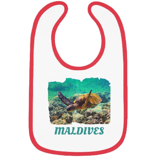 Turtle Pet Maldives Vacation Sea Turtle Scuba Diving Bibs