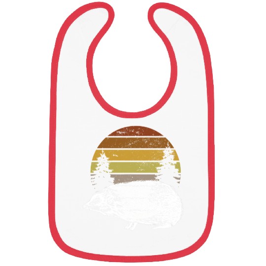 Hedgehog Pet 1 6 Bibs