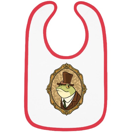 Frog Pet Cottagecore Aesthetic Baroque Period Frog Toad Goblincore Bibs