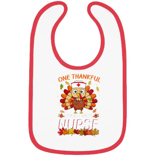 nurses Job One Thankful Wound Care nurses Turkey Fall Thanksgiving nurses Bibs