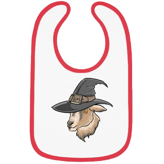 Goats Pet Wizard Halloween Bibs
