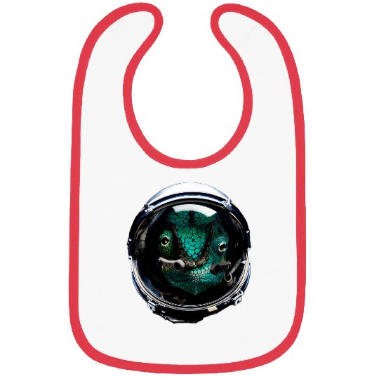 Chameleon Pet panthers Chameleon Outer Space Astronaut Bibs