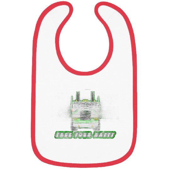 Truck Fun vintages Old School Trucker Cabover Semi Bibs