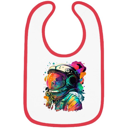 Astronaut Job Spaceman Universe Planets Galaxy 22 Bibs