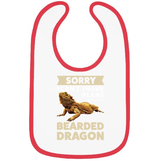 Bearded Dragon Pet Sorry I cant I have plans bearded dragon Lizard Bibs