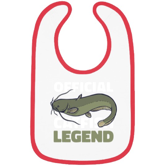 Fishing Fun Legend with a Catfish Bibs