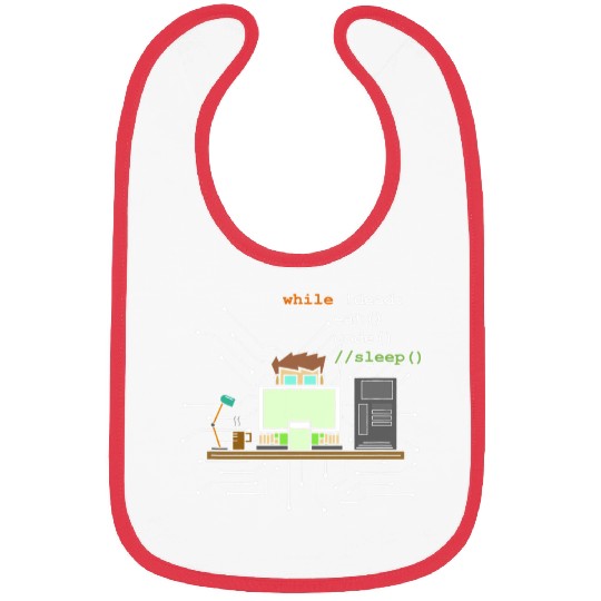 Python Pet Programmer Eat Code Sleep Bibs