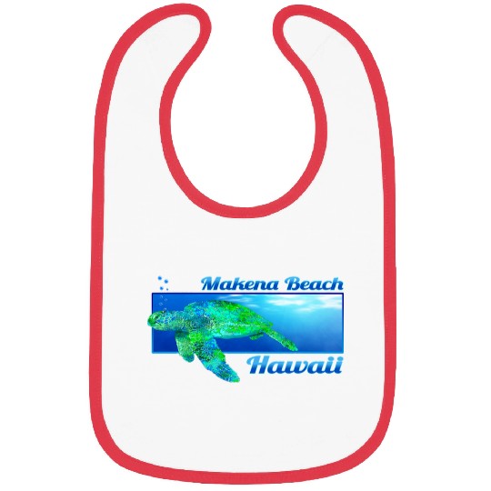 Turtle Pet Makena Beach Hawaii Swimming Honu Bibs