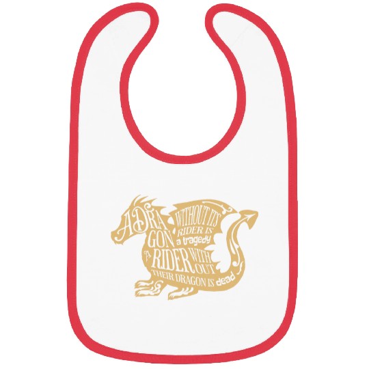 Book Fun Fourth Wing Dragon Rider Fantasy Book Inspired Bibs