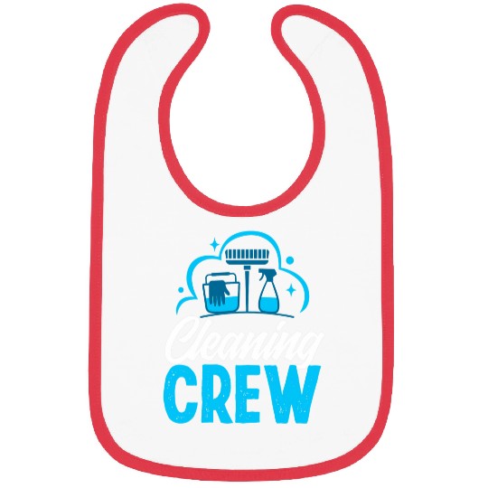 Cleaning Crew School Custodian Janitor Cleaner Caretaker Bibs
