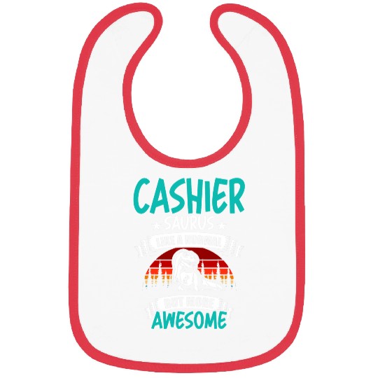 Dinosaur Pet Cashier Saurus Like Normal T Rex Bibs