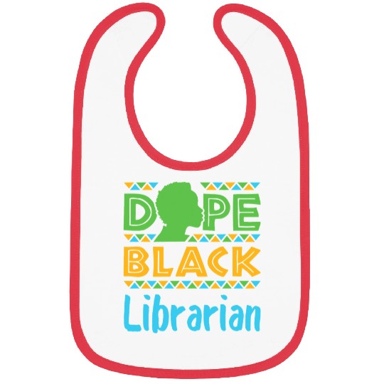 Book Fun Dope Black Librarian Library Reading Books Afrocentric Bibs