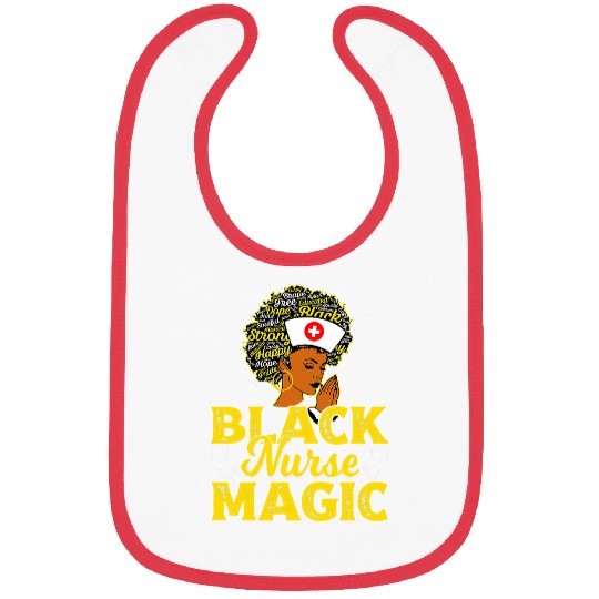 nurses Job Womens Funny Juneteenth Black History nurses Juneteenth Afro African Bibs