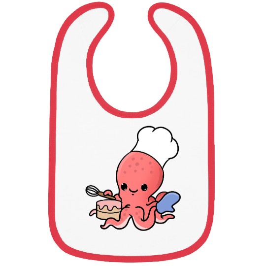 Octopus Pet Baking Cake Bibs