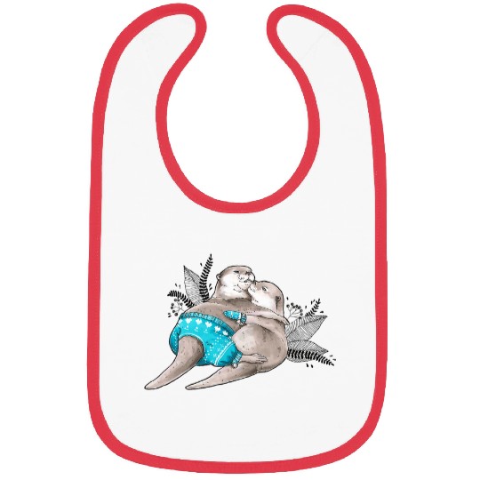 Otter Pet SummerHoliday vibes Summer Vacation Apparel Bibs