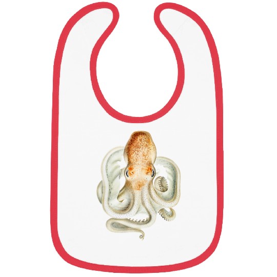 Octopus Pet Creature Under the Sea Ocean Animal Marine Biologist Bibs