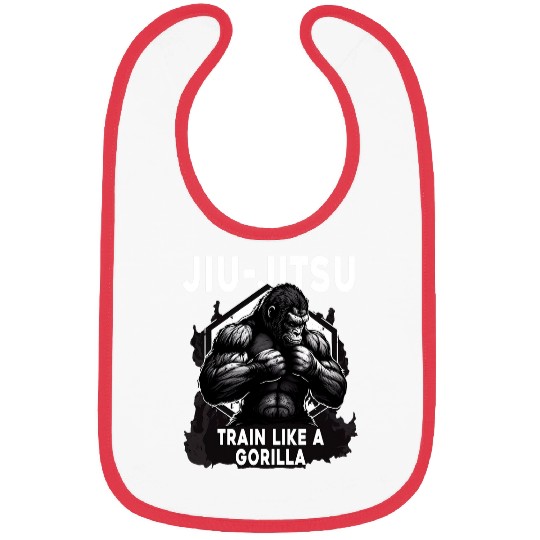 Gorilla Pet Train Like A Gorilla Jiu Jitsu Bibs