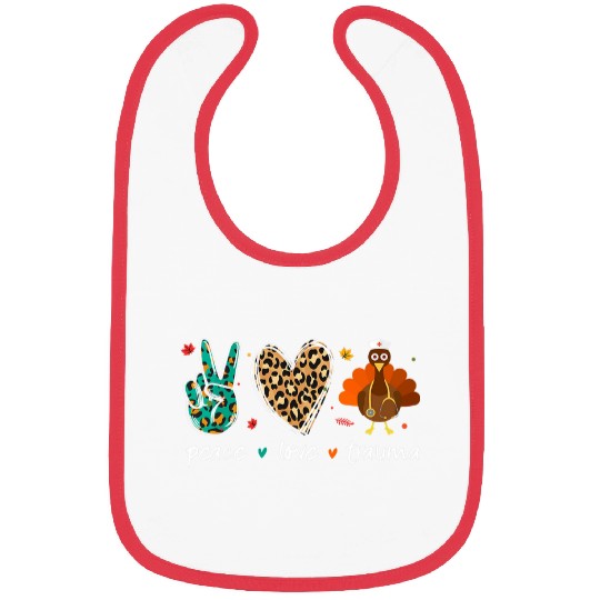 nurses Job Peace love Trauma nurses Life nursess Week Thanksgiving Fall Bibs