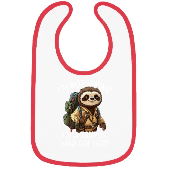 Sloth Pet Hiking Not Hiking 19 Bibs