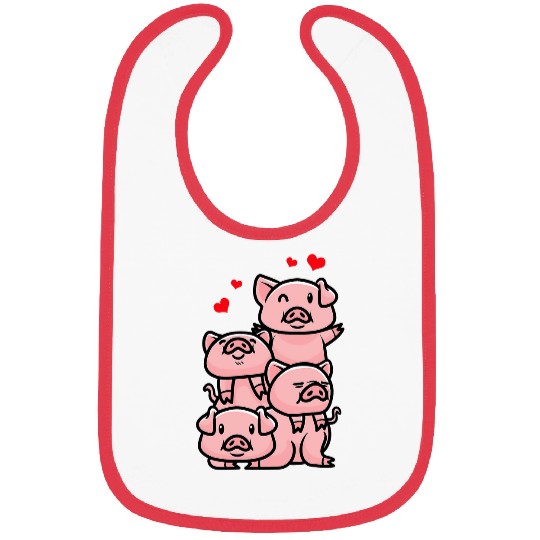 Pig Pet farmer pig farmer piglet Bibs