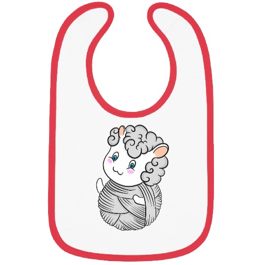 Sheep Pet Funny lamb sheep knitting wool 11 Bibs