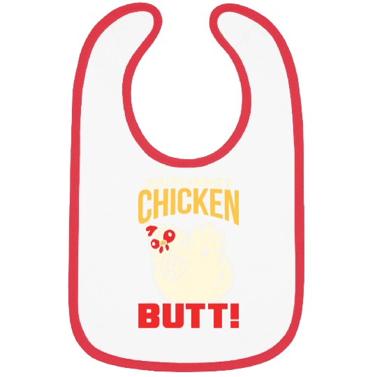 Chicken Pet Guess What Chicken Butt 0 Bibs
