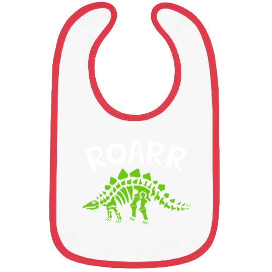 Dinosaur Pet Roar Dinosaur Girl Stegosaurus Bibs