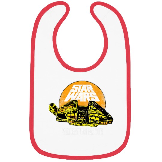 Book Fun Star Wars Millennium Falcon Comic Book Style Bibs