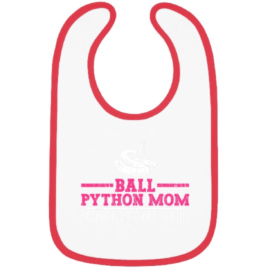 Python Pet Ball Python Mom For Royal Python Lover Bibs